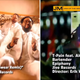 Side-by-side comparison of similar fonts used in Xbox's "It's All For You" video and T-Pain's "Bartender" video.